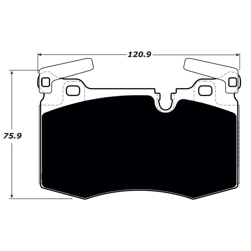 Porterfield Brake Pads for 2016 MINI Cooper w/JCW 4 Lug