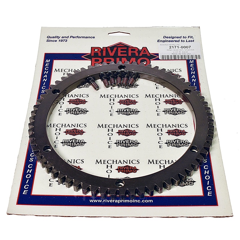 Ring Gear Kit, Starter – 66T w/Screws – Primo Enclosed Belt Drive