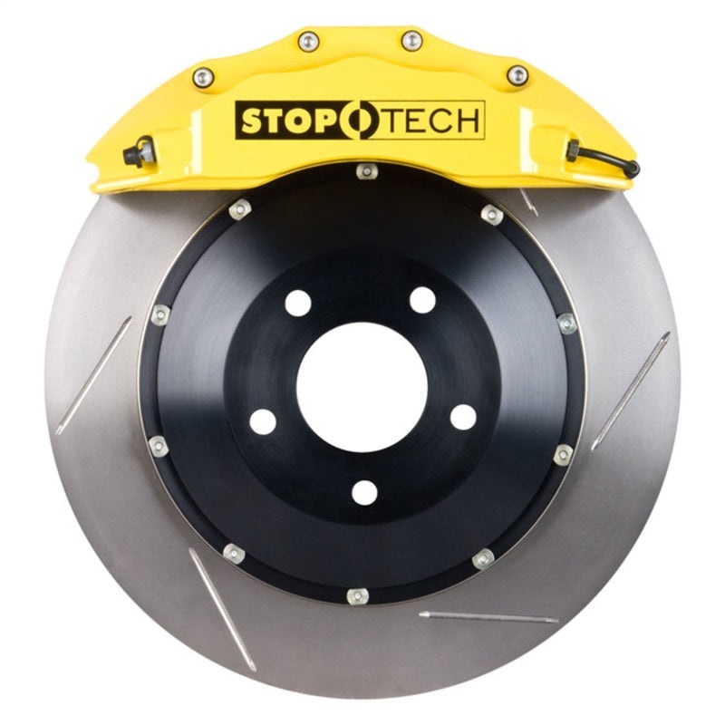 StopTech BBK 01-07 BMW M3 (E46) Front w/ Yellow ST-60 Calipers 355×32 Slotted Rotors