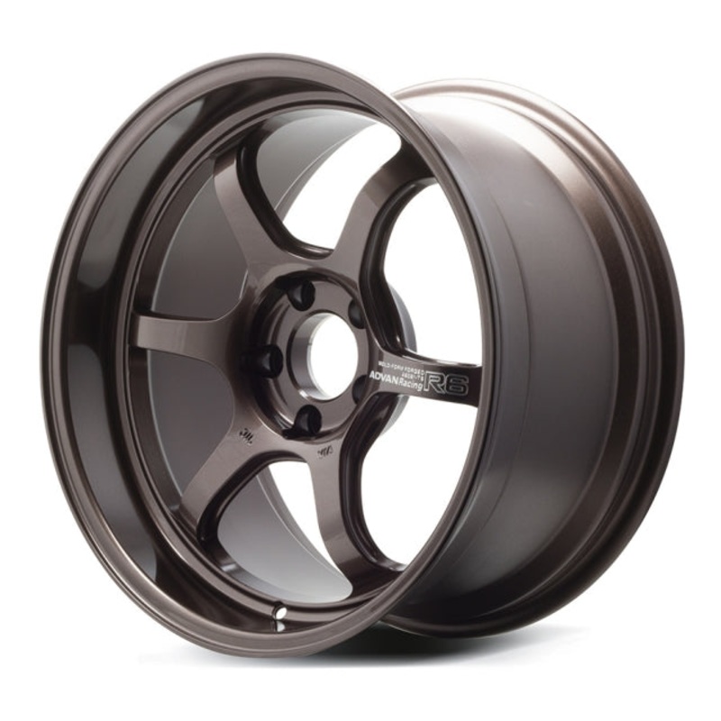 Advan Racing R6 Wheel – 18×9.0 +25 | 5×114.3 | Racing Copper Bronze