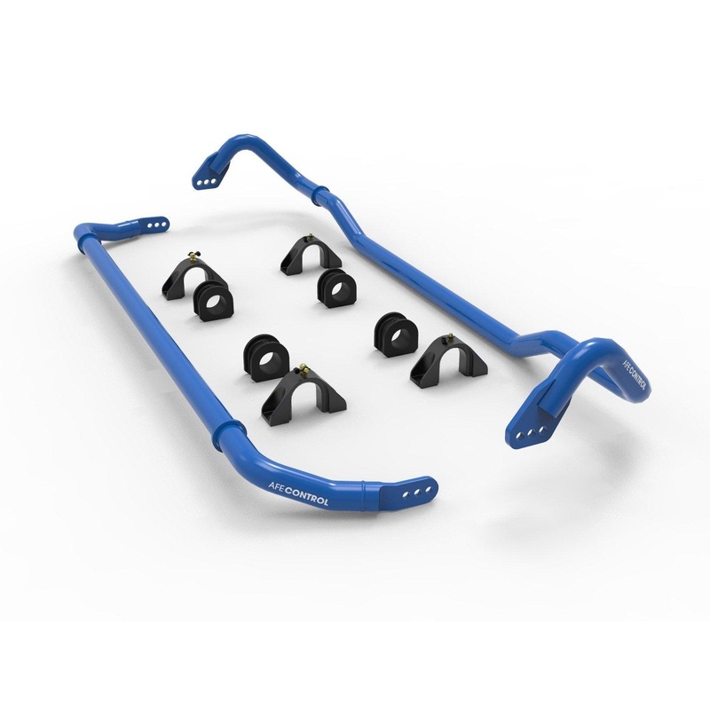 aFe 2020 Chevrolet Corvette C8 Control 3-Way Adjustable Front & Rear Sway Bar Set