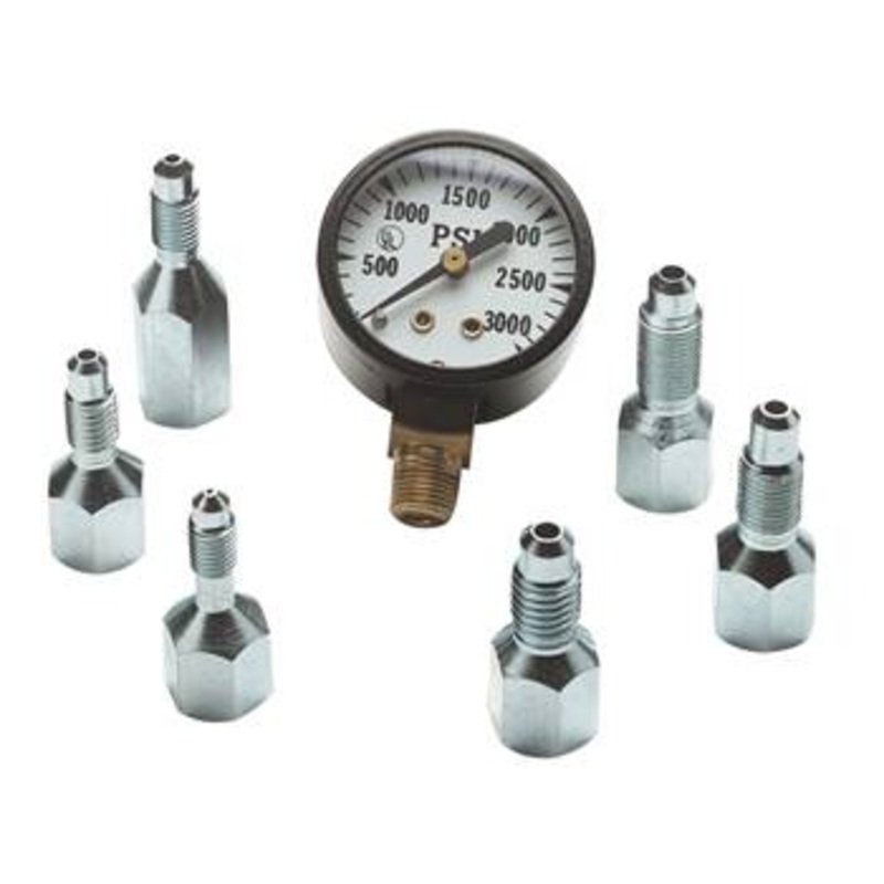 American Made Sure Stop Brake Pressure Gauge Kit; 0-3,000 PSI. A1704
