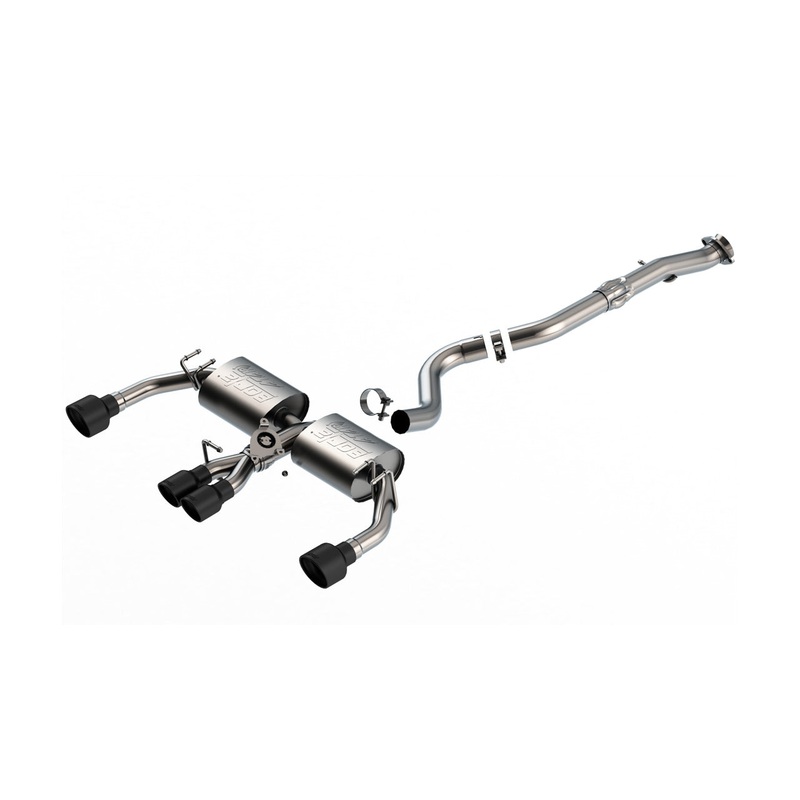 Borla ATAK Cat-Back Exhaust (Black Tips) – 2023+ Toyota GR Corolla