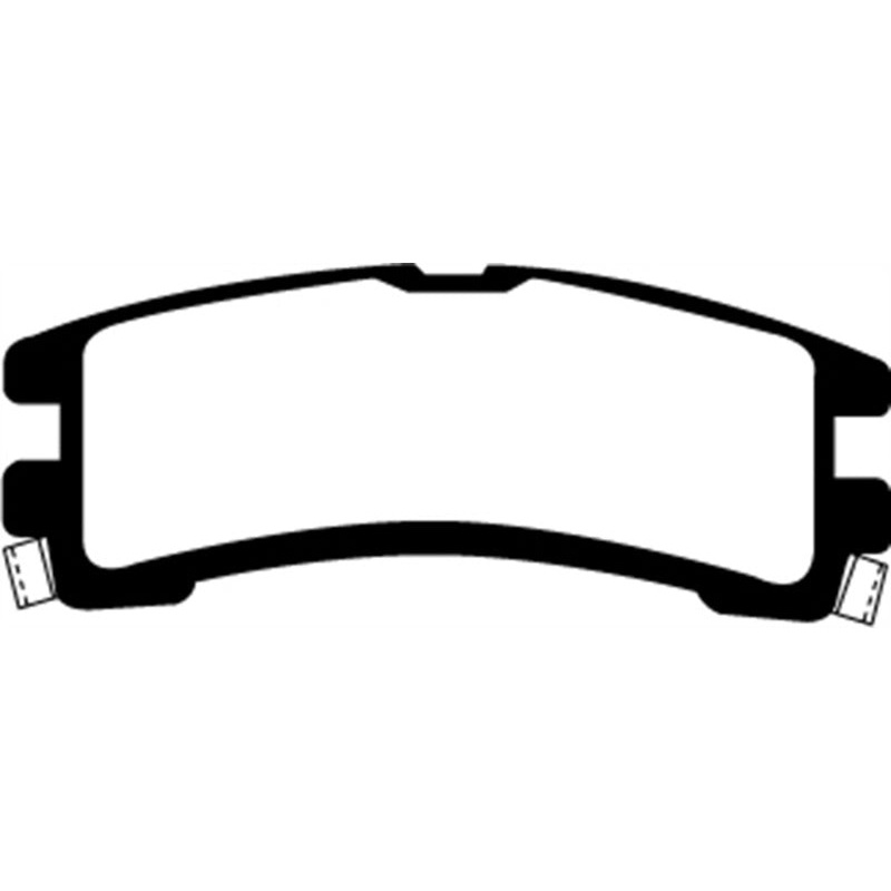 EBC 87-95 Nissan Pathfinder 3.0 Greenstuff Rear Brake Pads