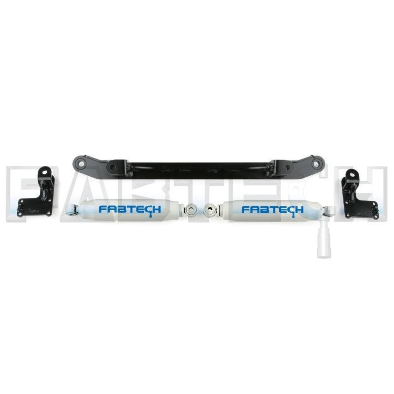 Fabtech 99-03 Ford F250/350/Excursion 2WD Dual Performance Steering Stabilizer Kit