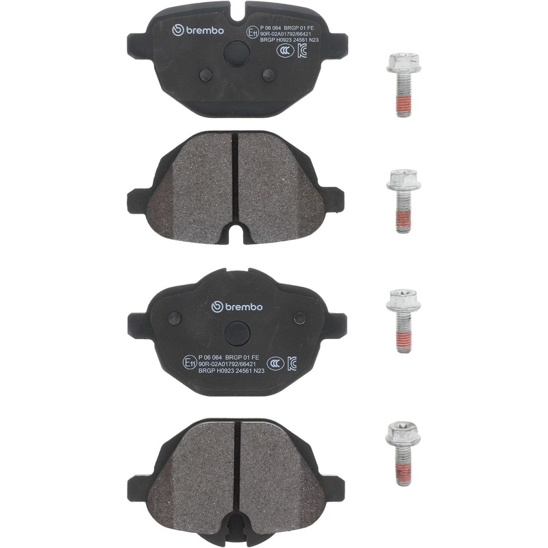 PRIME Low-Met Rear Disc Brake Pad Set – P06064