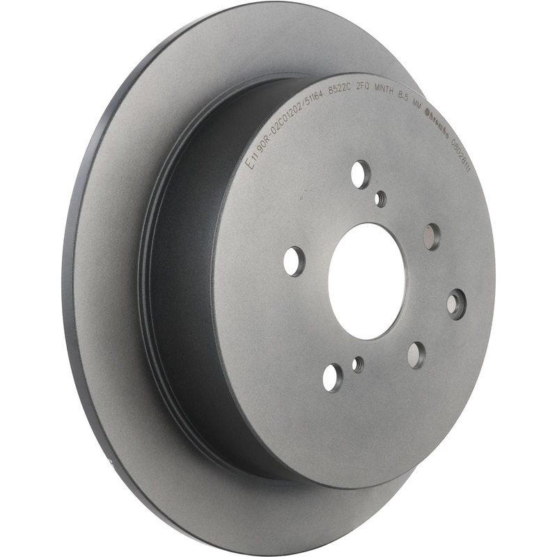 PRIME UV Coated Rear Disc Brake Rotor – 08.D281.11