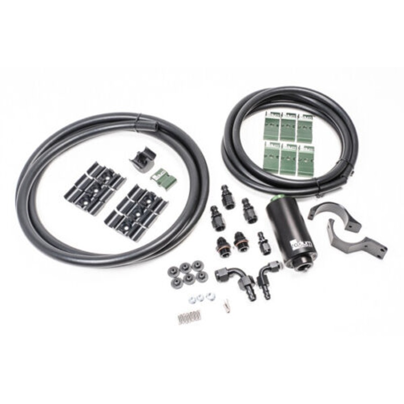RADIUM ENGINEERING FUEL HANGER PLUMBING KIT, MK5 SUPRA, STAINLESS