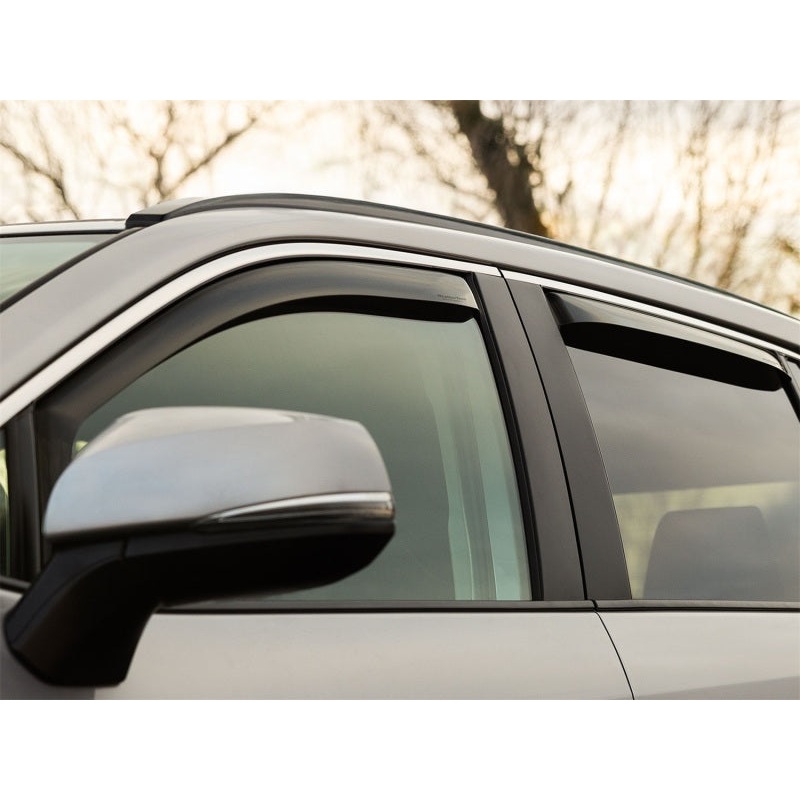 WeatherTech 08-20 Dodge Grand Caravan Front Side Window Deflectors – Dark Tint