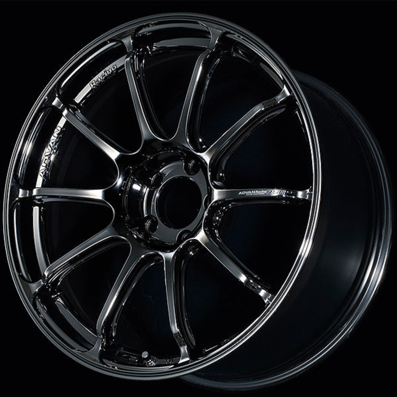 Advan RSIII Wheel – 19×9.0 +45 | 5×114.3 | Black Chrome