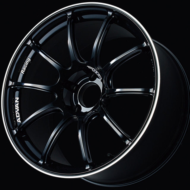 Advan RZII Wheel – 17×8.0 +45 | 5×114.3 | Racing Gloss Black & Ring