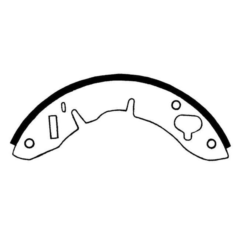 Porterfield Brake Shoes for 1961 AUSTIN MINI COOPER