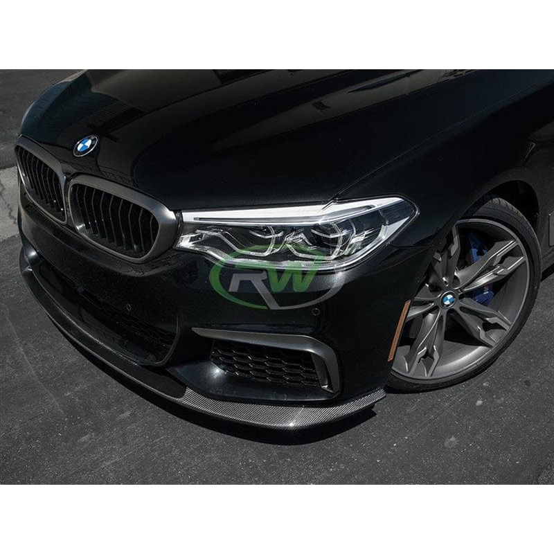 RW Carbon 3D Style Carbon Fiber Front Lip Spoiler – BMW / G30