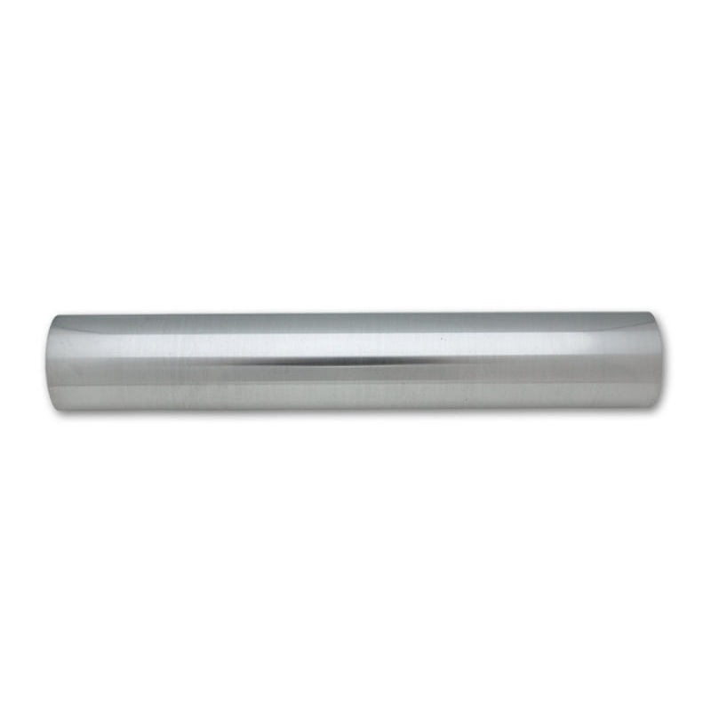 Vibrant 4in O.D. Universal Aluminum Tubing (18in long Straight Pipe) – Polished