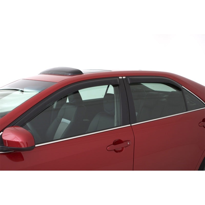 AVS 14-18 Kia Soul Ventvisor Outside Mount Window Deflectors 4pc – Smoke
