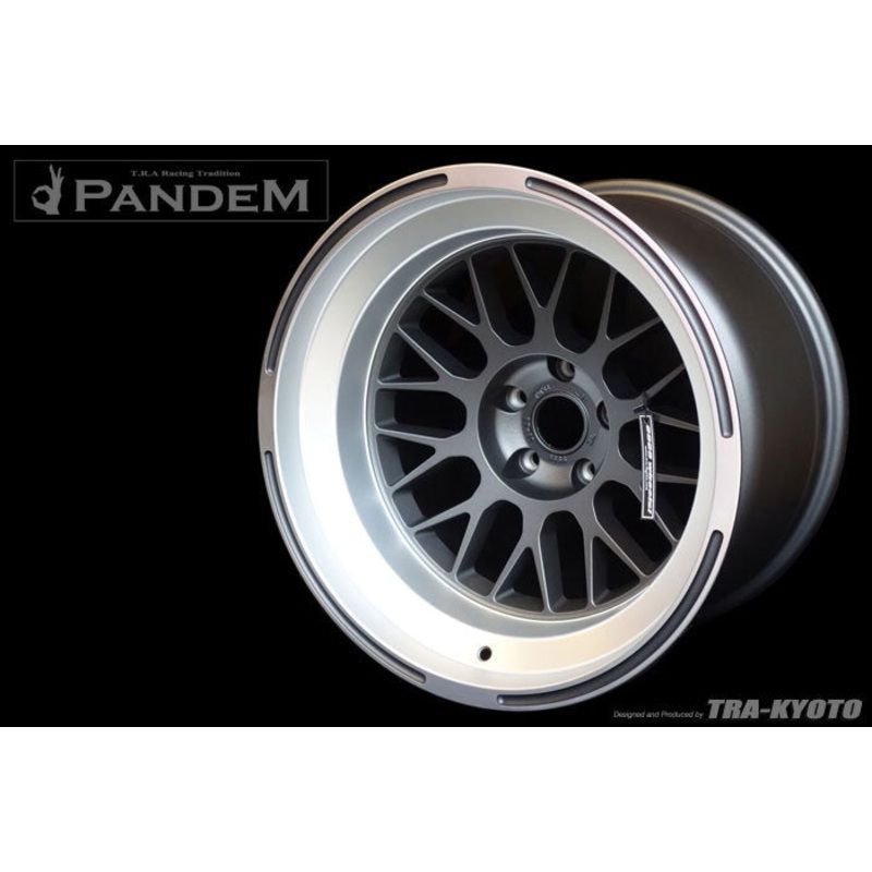 GReddy Pandem 6666 Wheels 18×11 -40 5-114.3 Gunmetal | Universal  (66811404G)