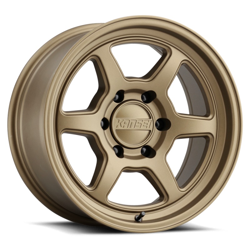 Kansei K14B Roku 17×8.5in / 5×127 BP / -10mm Offset / 78.1mm Bore – Gloss Black Wheel