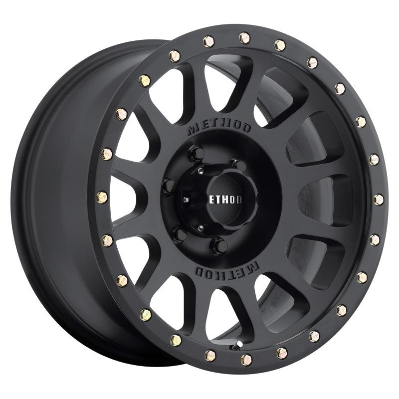 Method MR305 NV 18×9 -12mm Offset 6×5.5 108mm CB Matte Black Wheel
