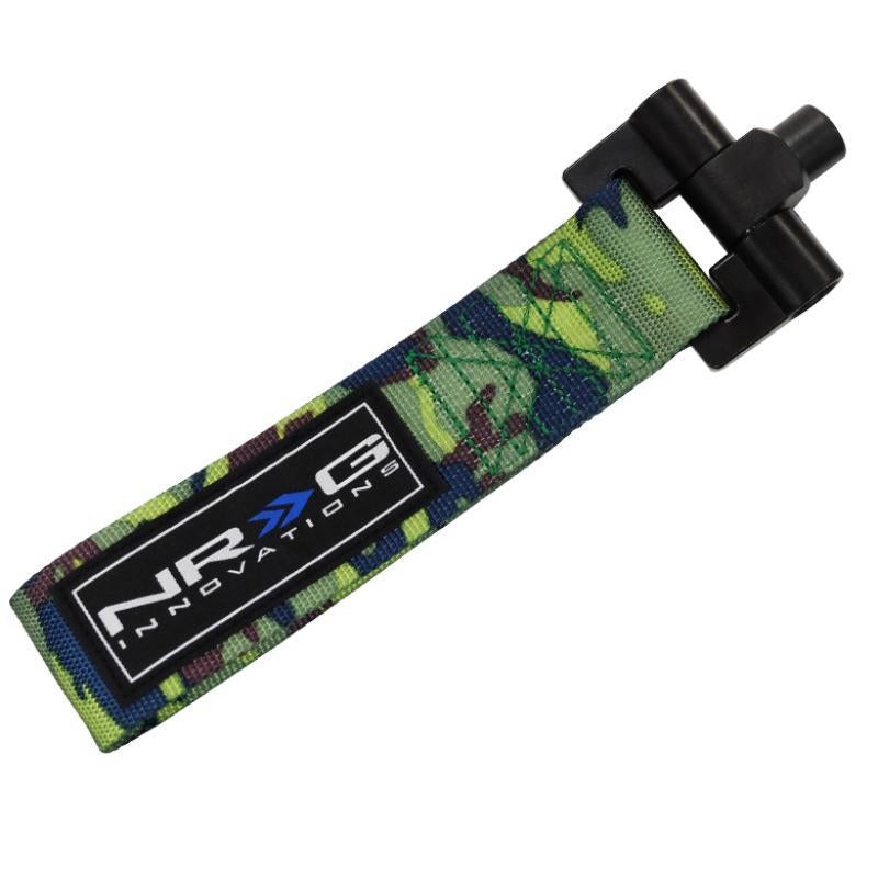 NRG Bolt-In Tow Strap – Camo | 2002-2007 Subaru WRX / STI (TOW-207CM1)