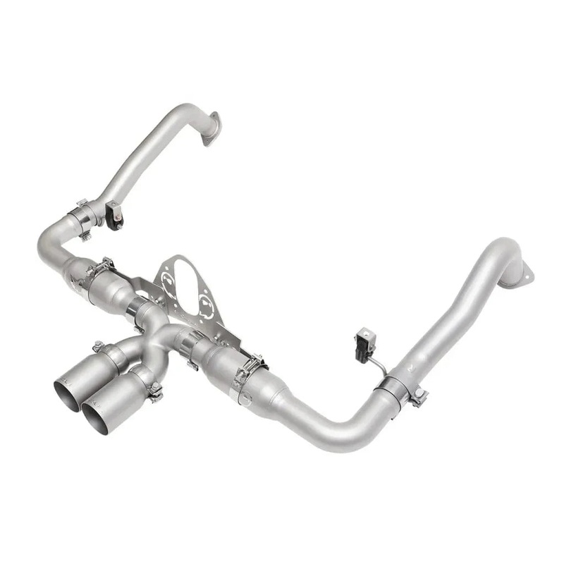 SOUL 15-16 Porsche 981 GT4 / Spyder Race Exhaust – Manual – Slash Cut Signature Satin Tips