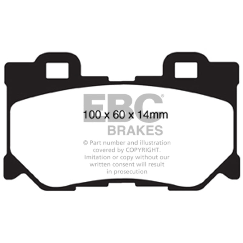 EBC 08-15 Infiniti G37 3.7 Bluestuff Rear Brake Pads
