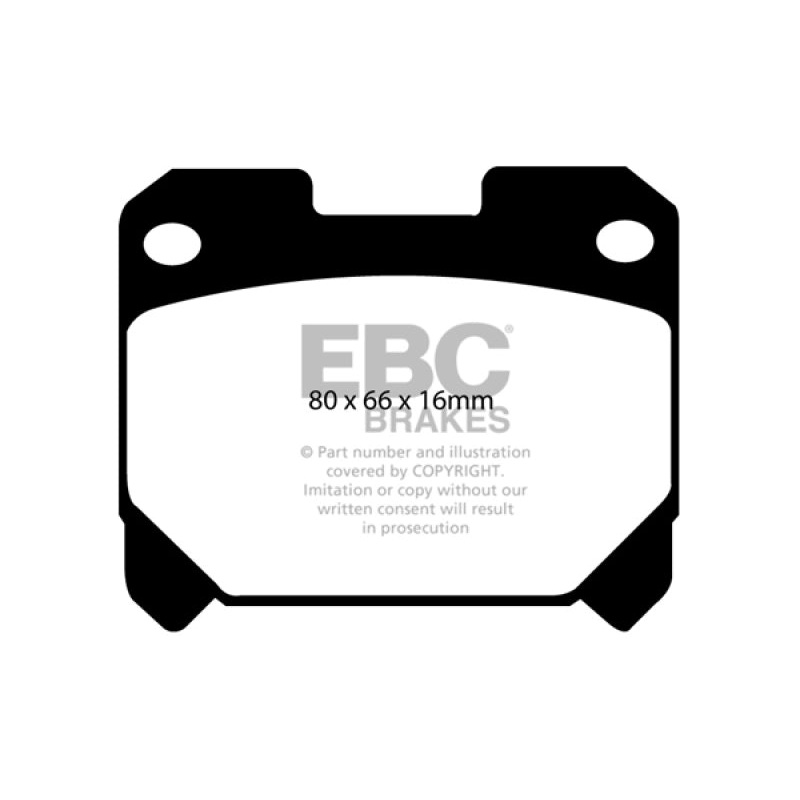 EBC 93-98 Toyota Supra 3.0 Twin Turbo Ultimax2 Rear Brake Pads
