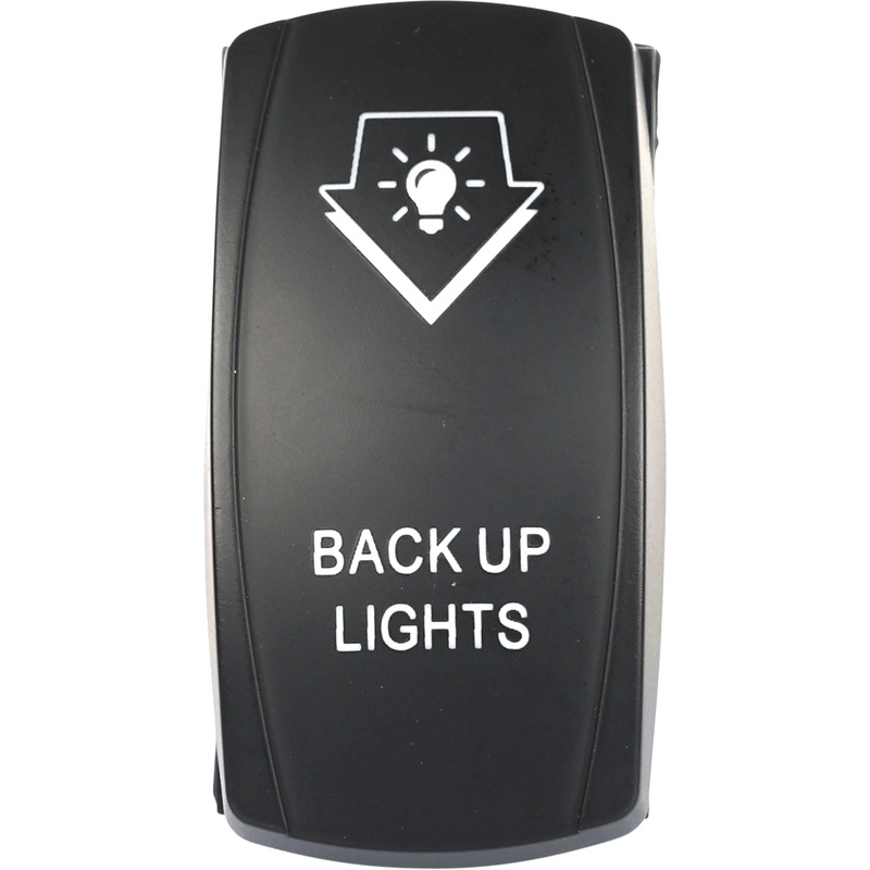 Back Up Lighting Led Switch Pro Backlit by Open Trail