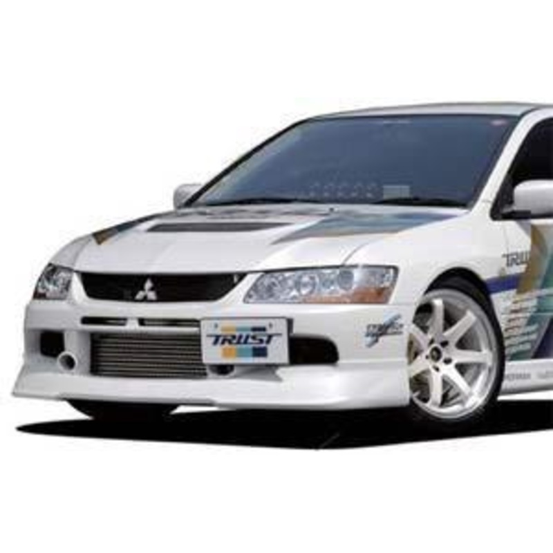 GReddy GRacer Front Lip Spoiler | 2006-2007 Mitsubishi Evo IX (17030012)