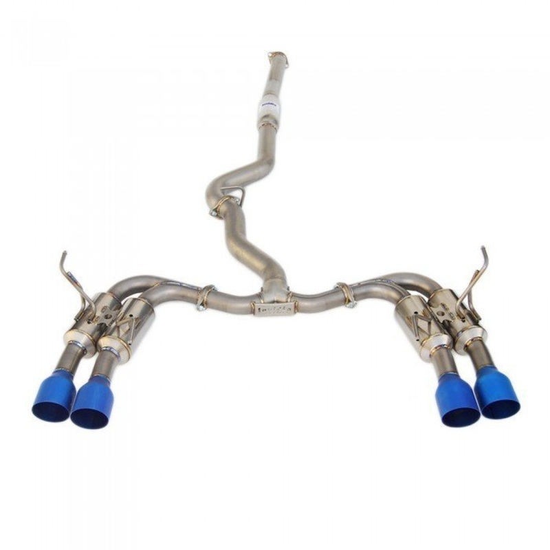 Invidia Gemini Full Titanium Cat Back Exhaust – 2011-2014 WRX/STI Sedan
