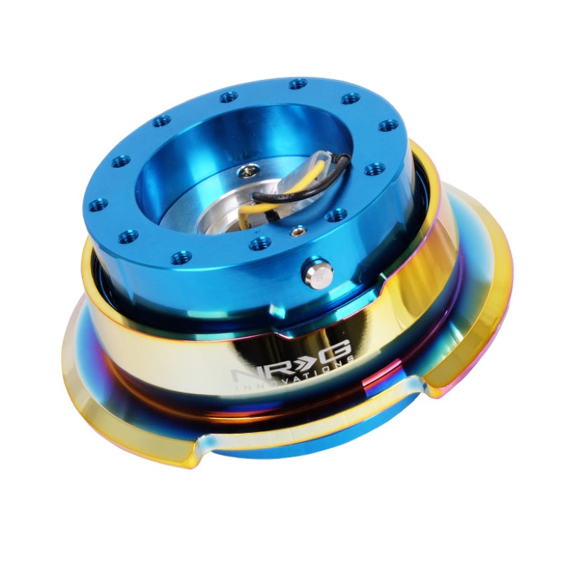 NRG Quick Release Gen 2.8 – Blue Body / Neochrome Ring