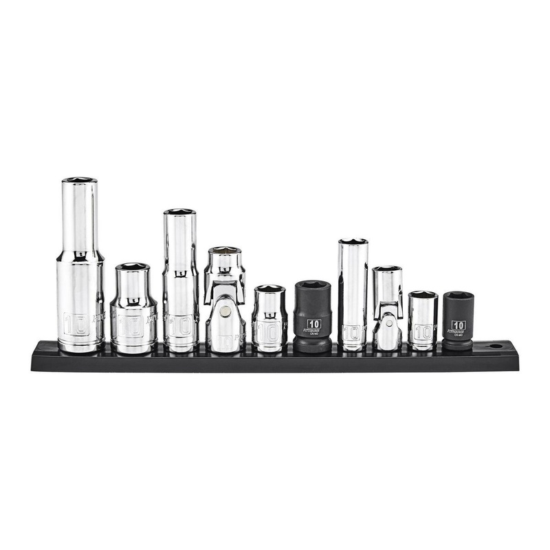 Pittsburgh 10mm Essential Socket Set | 10 Pieces | 58957