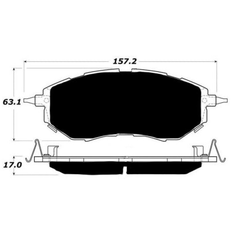 Porterfield Brake Pads for 2018 SUBARU WRX w/ Performance Package