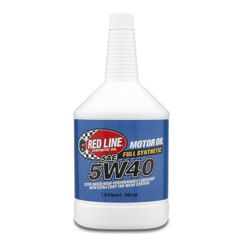 Red Line 5W40 Motor Oil – Quart