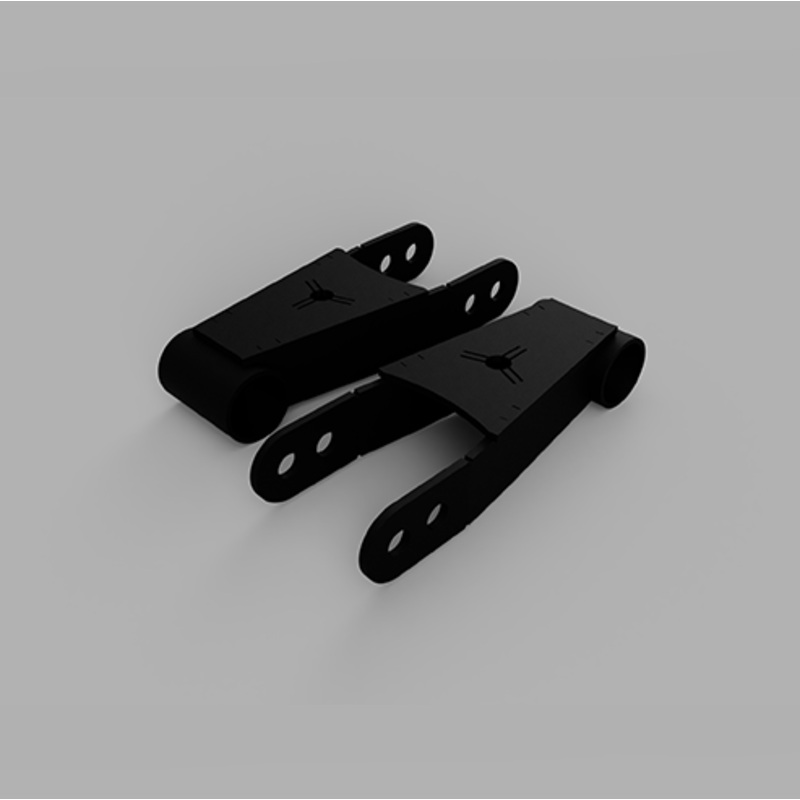Traxda 1997-2003 Ford F150 / F150 Heritage 2WD & 2001-2002 Lincoln Blackwood 2WD – Rear 1-2″ Rear Lowering Kit