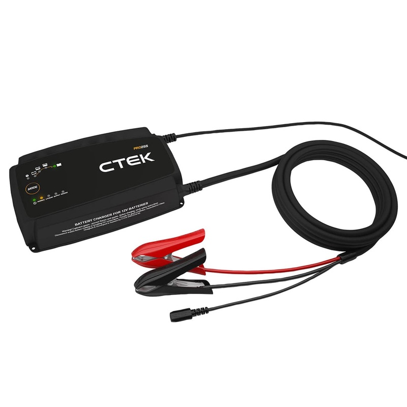 CTEK PRO25S Battery Charger – 50-60 Hz – 12V