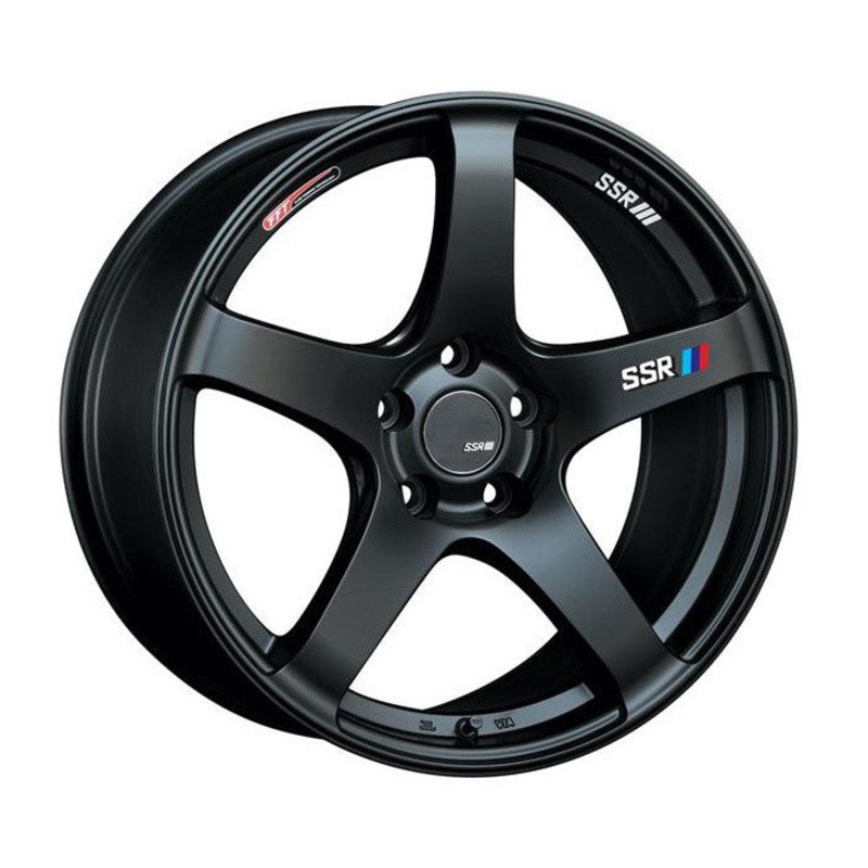 SSR GTV01 18×8.5 5×114.3 +40 Flat Black Wheel – Universal