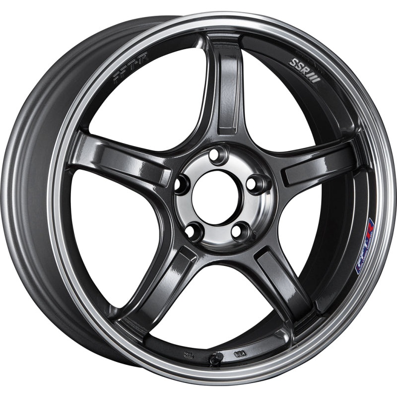 SSR GTX03 18×7.5 5×100 38mm Offset Black Graphite Wheel