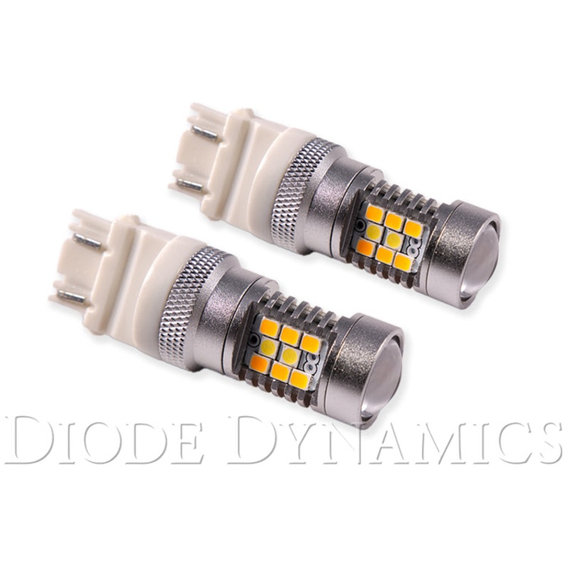 3157 LED Bulb HP24 Dual-Color LED Cool White Pair Diode Dynamics