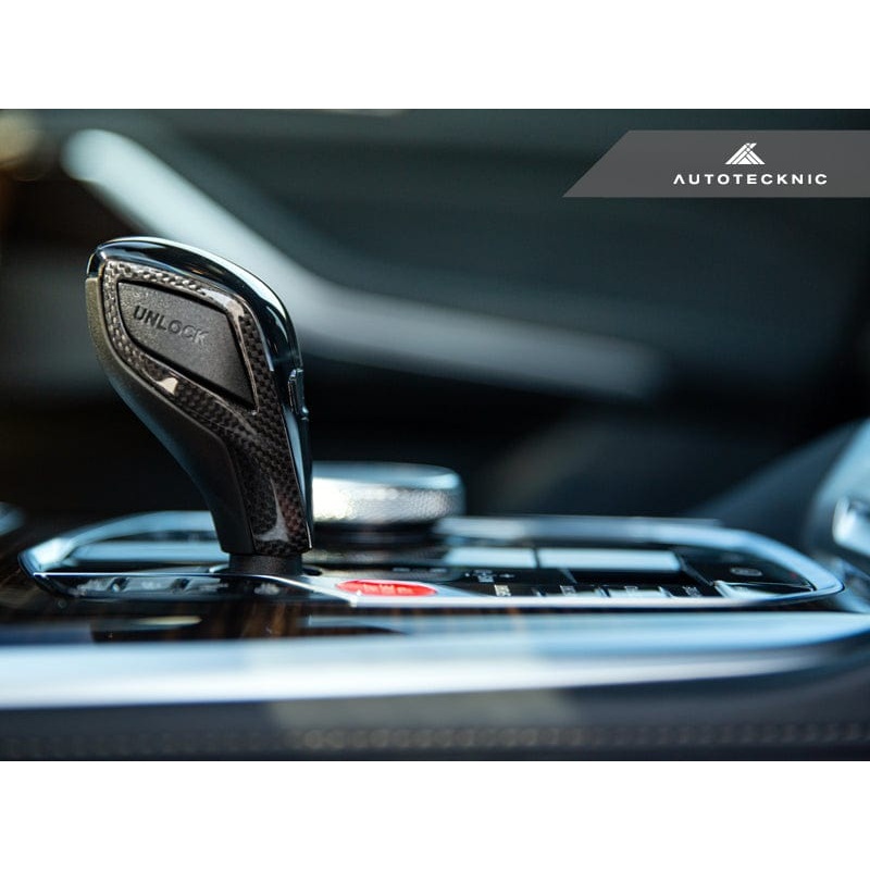 AutoTecknic Carbon Fiber Gear Selector Side Trims – G20 3-Series