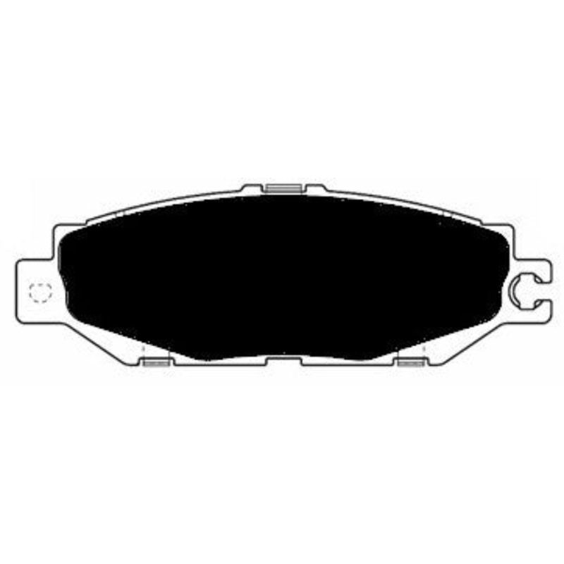 Porterfield Brake Pads for 1994 LEXUS LS 400