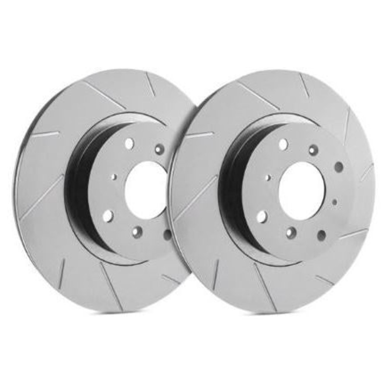 SP Performance Peak Series Slot ZRC Front Rotors (Pair) Subaru WRX 2009-2014