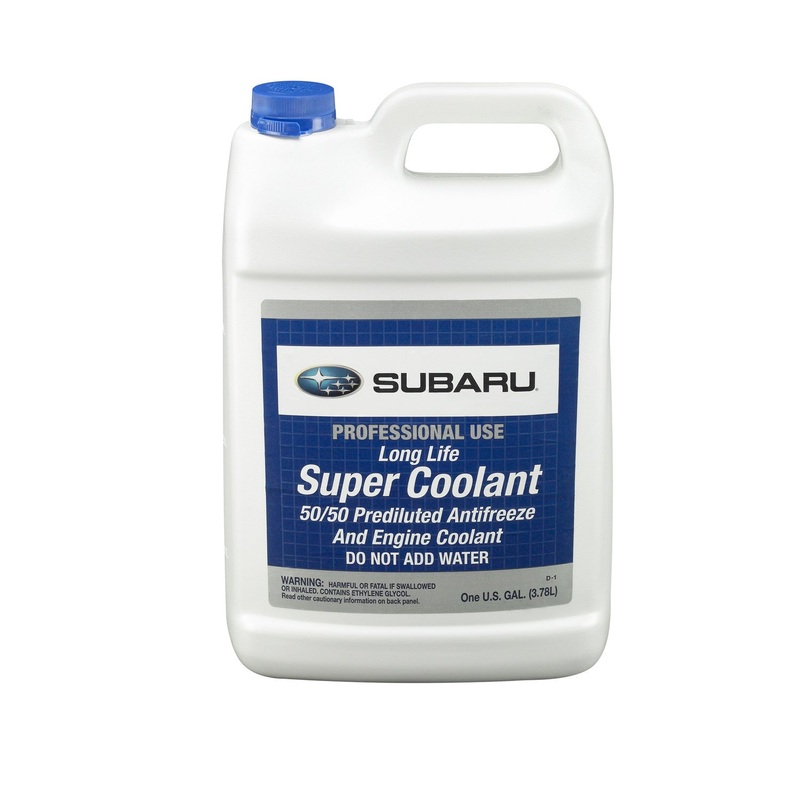 Subaru OEM Super Coolant 1 Gallon – 50/50 Premix | SOA868V9272