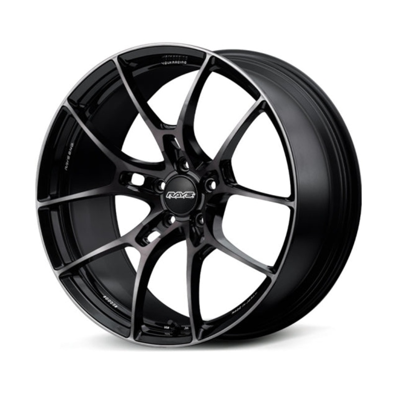 Volk Racing G025 LTD Wheel  – 19×8.5 +38 | 5×114.3 | Pressed Black Clear
