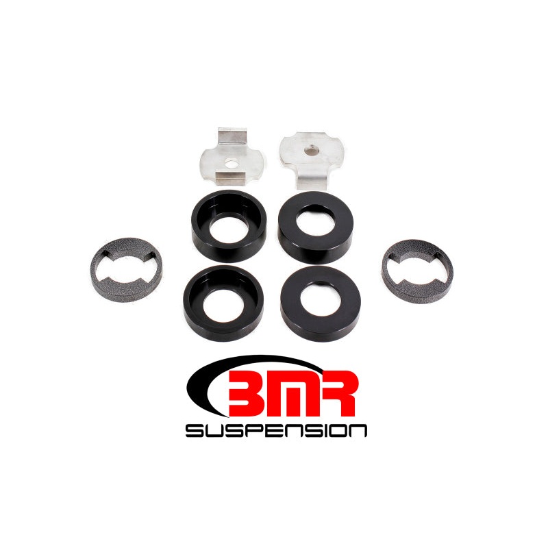 BMR 15-17 S550 Mustang Cradle Bushing Lockout Kit Level 1 – Black