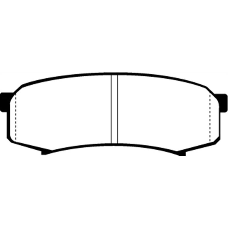 EBC 10+ Lexus GX460 4.6 Ultimax2 Rear Brake Pads