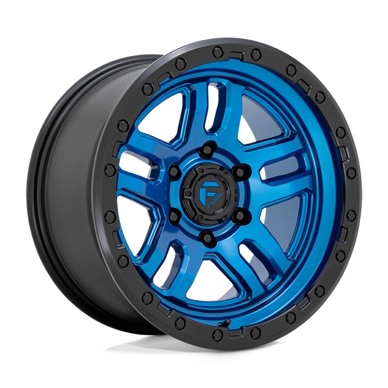 Fuel Wheels D790 Ammo 17″ 5×127 Blue With Black Lip