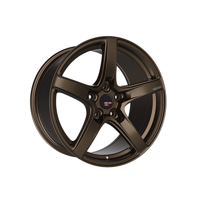 Option Lab R555 18×9.5 5×114.3 +38 Formula Bronze Wheel – Universal