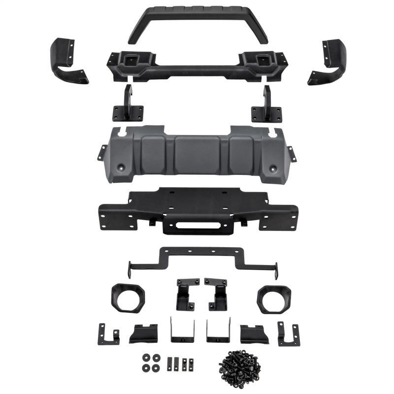 Rugged Ridge 18-21 Jeep Wrangler/Gladiator (JL/JT) Venator Modular Bumper – Black