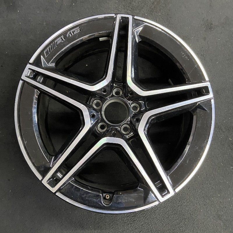 19″ MERCEDES E-CLASS 22-23 213 Type E450 Wag 19×8 5 spoke twin spoke Original OEM Wheel Rim
