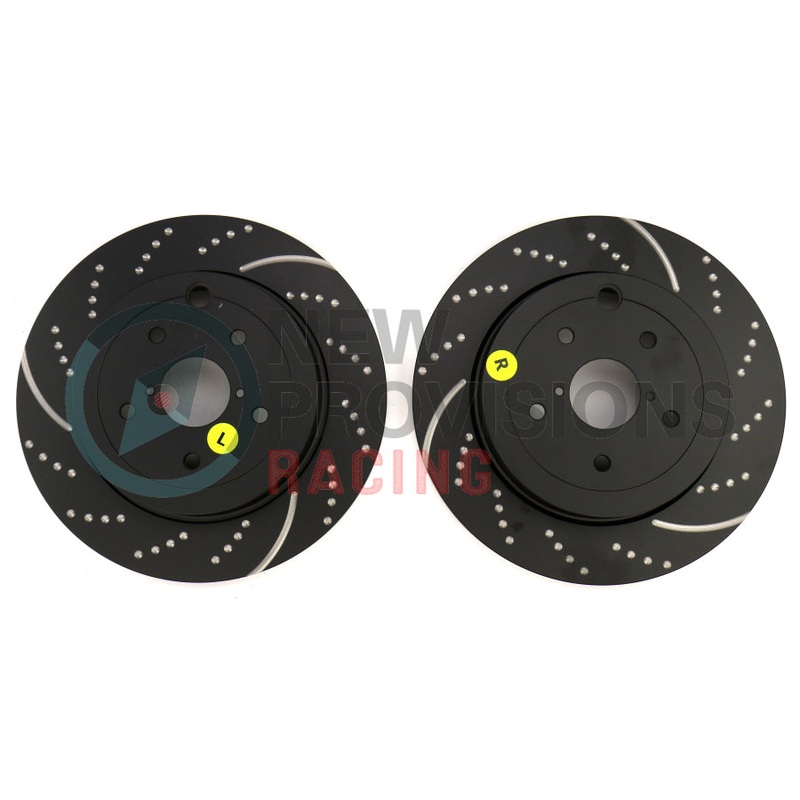 EBC Brakes Gen 3 3GD Series Sport/Dimpled Slotted Rear Brake Rotors – 2022+ WRX